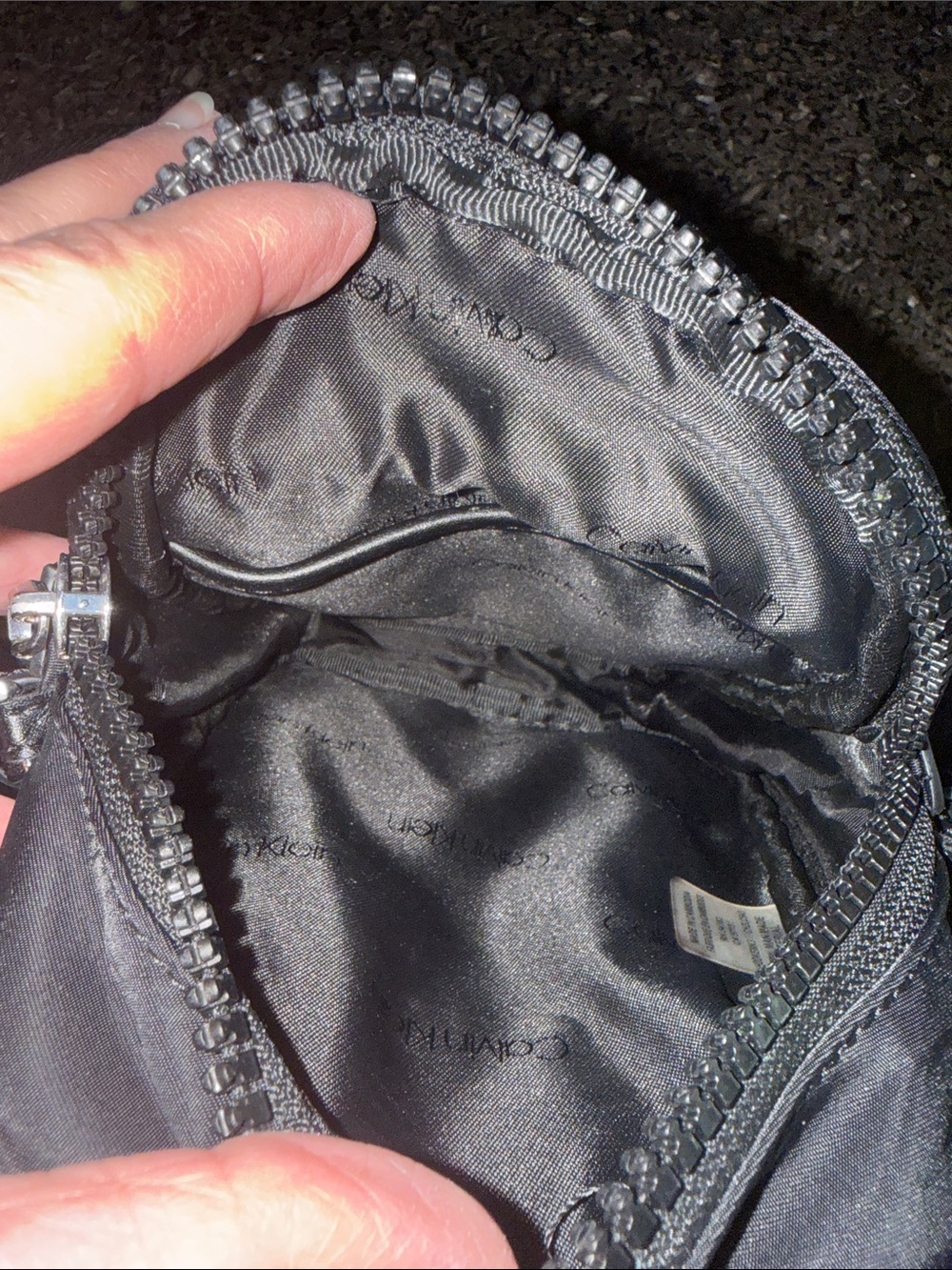 Calvin Klein Evie Black Nylon Crossbody Bag - Picture 5 of 9